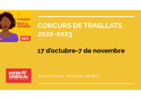 concurs de trasllats 2022