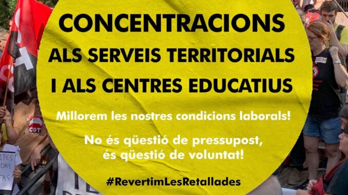 Cartell concentració 13D