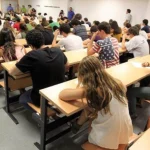 Aula amb alumnes