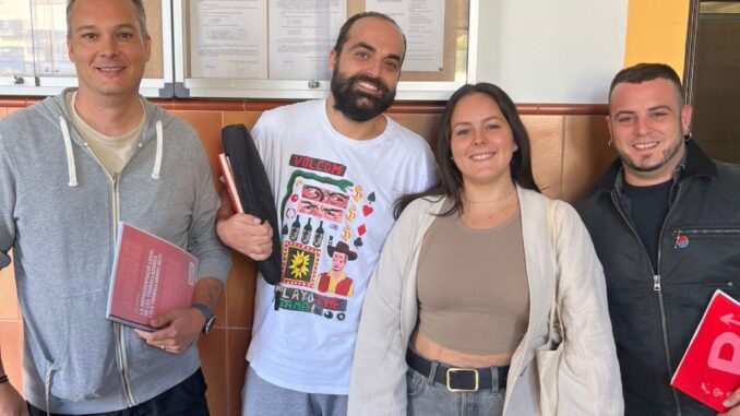 Nous delegats de La Intersindical a la Pia Vilanova