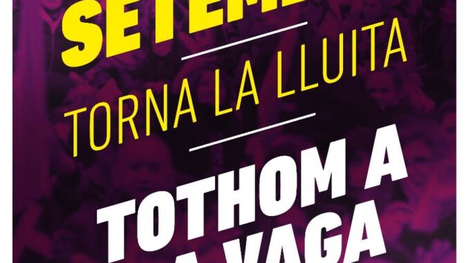 Cartell vaga 8S